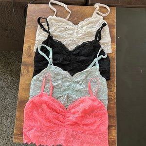 VS bralette 4 pack
